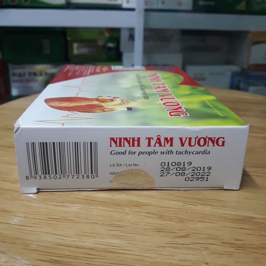 NINH TÂM VƯƠNG - Dùng cho người rối loạn nhịp tim