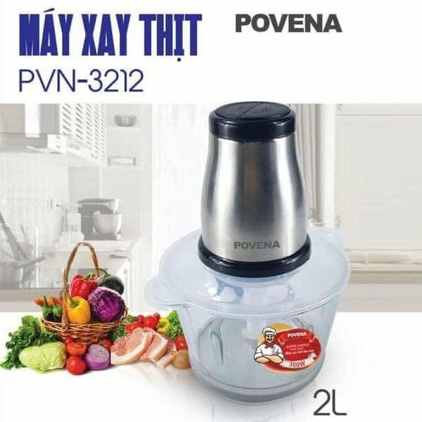 [Bảo hành 1 năm] Máy xay thịt Povena PVN-3212