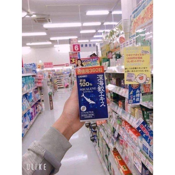 Viên uống Sụn vi cá mập Orihiro 360 viên Nhật Bản