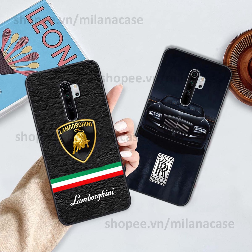 Ốp Xiaomi Redmi Note 8 / Note 8 Pro in hình các thương hiệu nổi tiếng trẻ trung thể thao cá tính