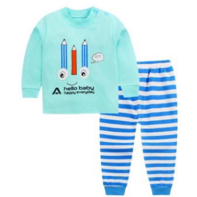 Bộ cotton quảng châu trẻ em