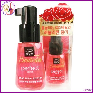 Tinh chất dưỡng tóc mise en scène perfect serum rose edition 70ml