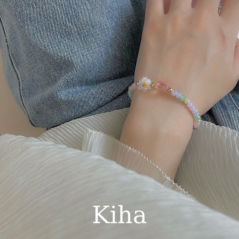 Dây tay Vòng tay xâu hạt Kiha dễ thương VT002