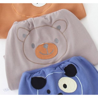 Quần mông thú cotton cạp cao đáng yêu cho bé