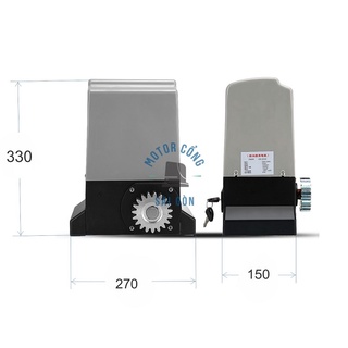 Motor cổng lùa 600kg/800g/1500kg