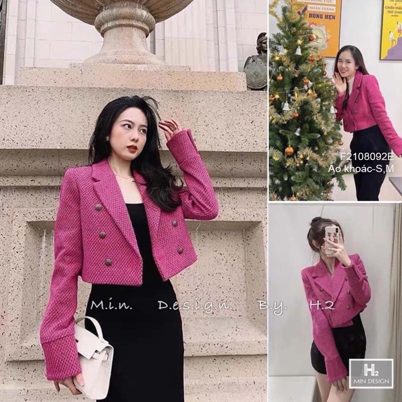 Áo khoác thun gân phối màu tay dài bo có nón