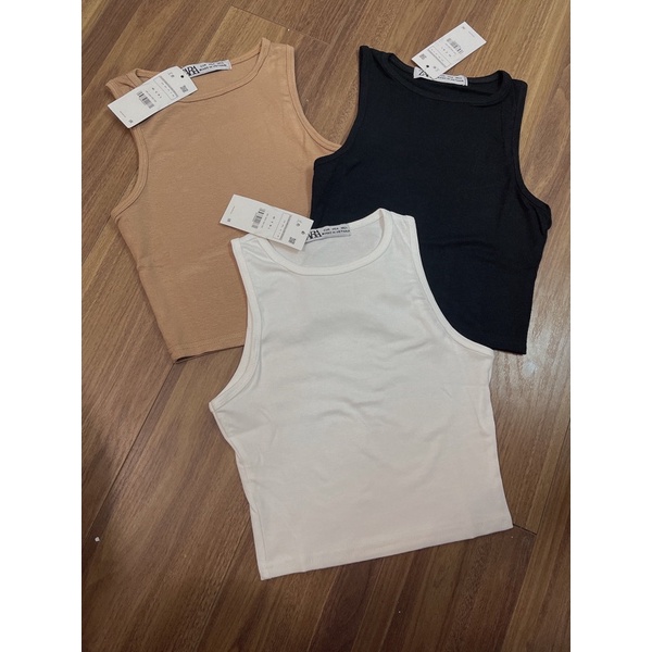 Áo ba lỗ ngược croptop dáng ôm Sammivnxk⭐️Áo ba lỗ nữ trơn croptop⭐️freeship