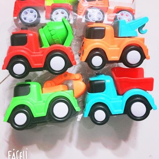 Set 4 xe công trình cho bé flash sale 99k