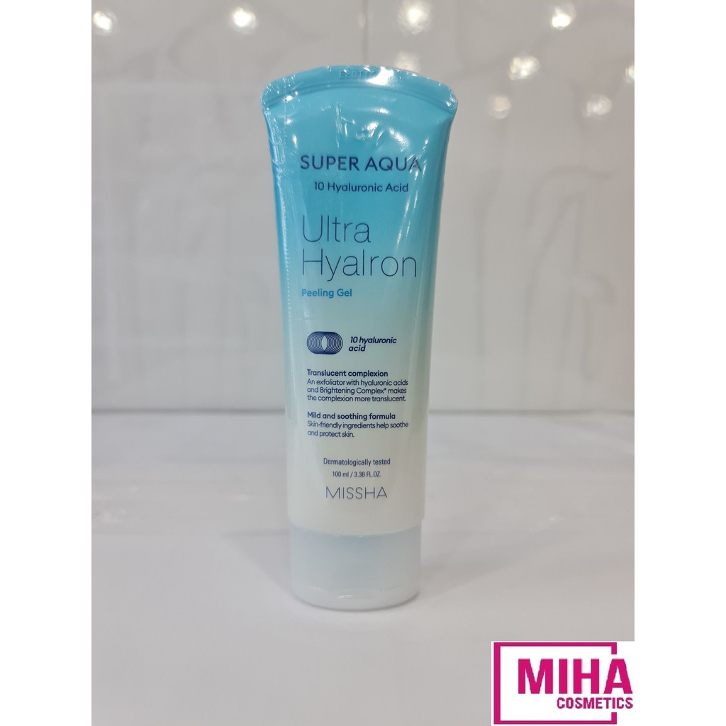 Gel Tẩy Tế Bào Chết Da Mặt MISSHA SUPER AQUA 100ml Hàn Quốc