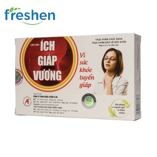 ✅ (CHÍNH HÃNG) Viên Uống Ích Giáp Vương