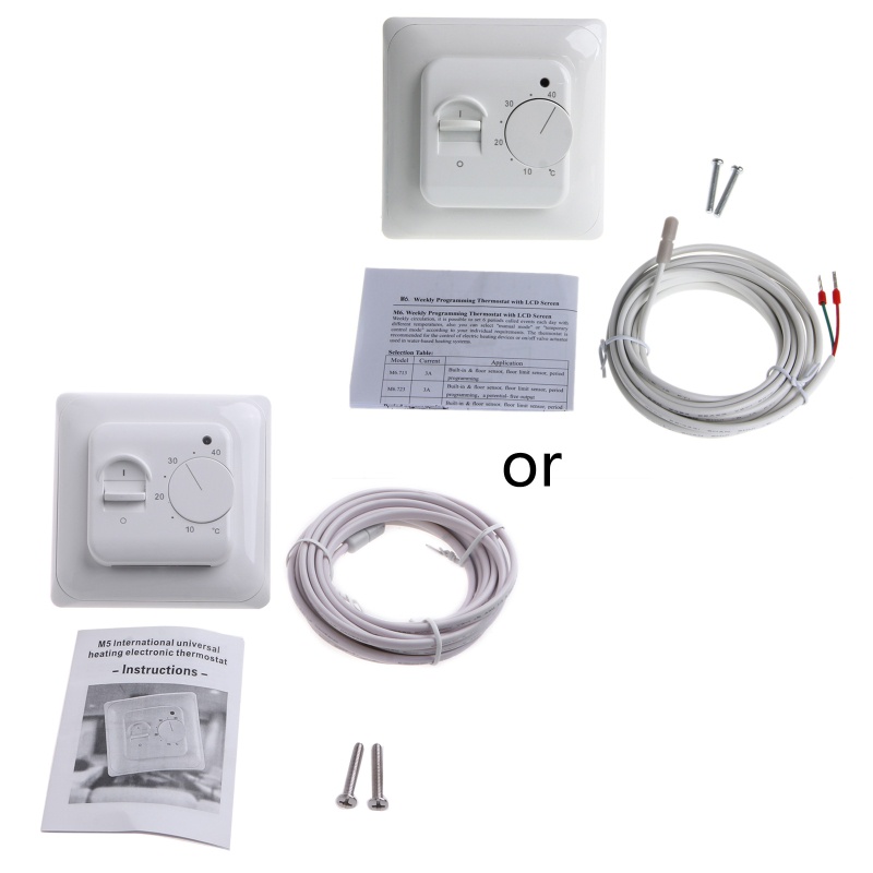 Công Tắc Điều Khiển Nhiệt Độ Sàn 16A 220V Chuyên Dụng