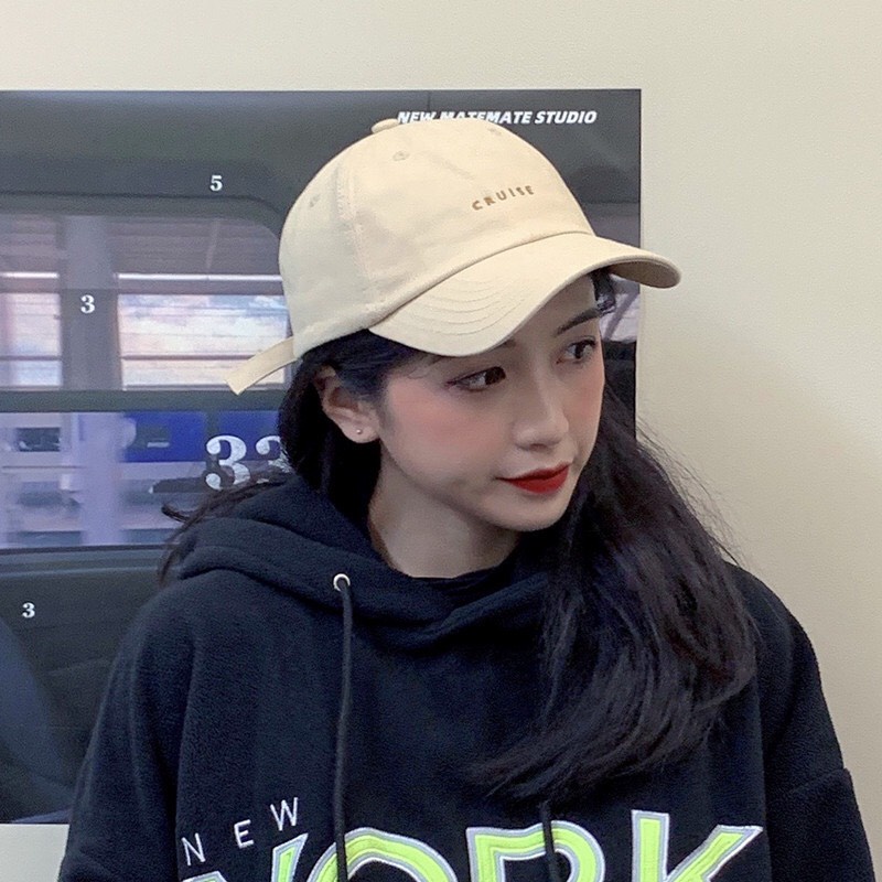 Mũ Lưỡi Trai Cotton Thêu Chữ Cruise Thời Trang Dành Cho Nam Và Nữ