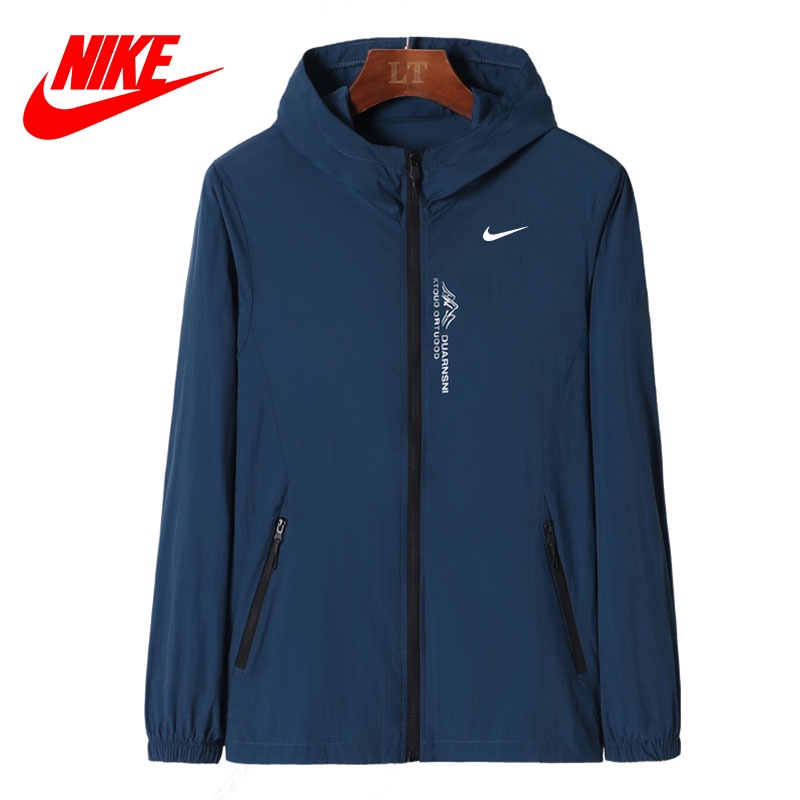 Áo Khoác Thể Thao Chống Gió Có Mũ Trùm Chất Liệu Mau Khô Size m-4xl Thời Trang Cho Nam Và Nữ