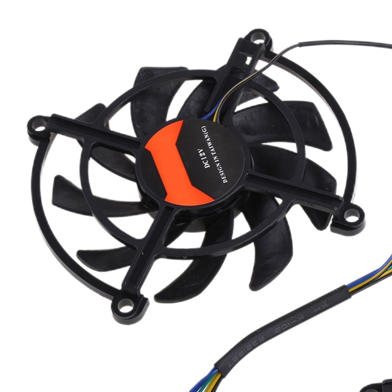 2 Quạt Tản Nhiệt Đồ Họa IOR VGA Cho GTX 2060 SUPER GTX1660 1660ti GPU 85MM 4Wire 4Pin 12V