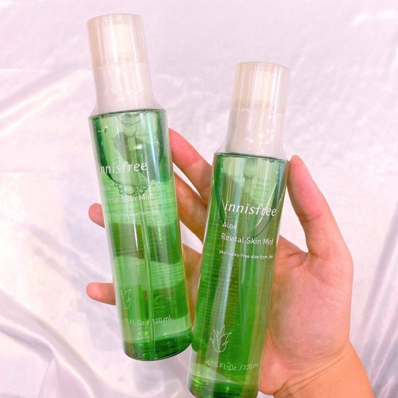 Xịt Khoáng Innisfree Aloe Revital Skin Mist 120ml