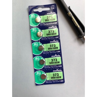 Viên pin đồng hồ Sony - murata 916 chuyên thay pin đồng hồ đeo tay SR916SW - 373 vỉ 1 viên