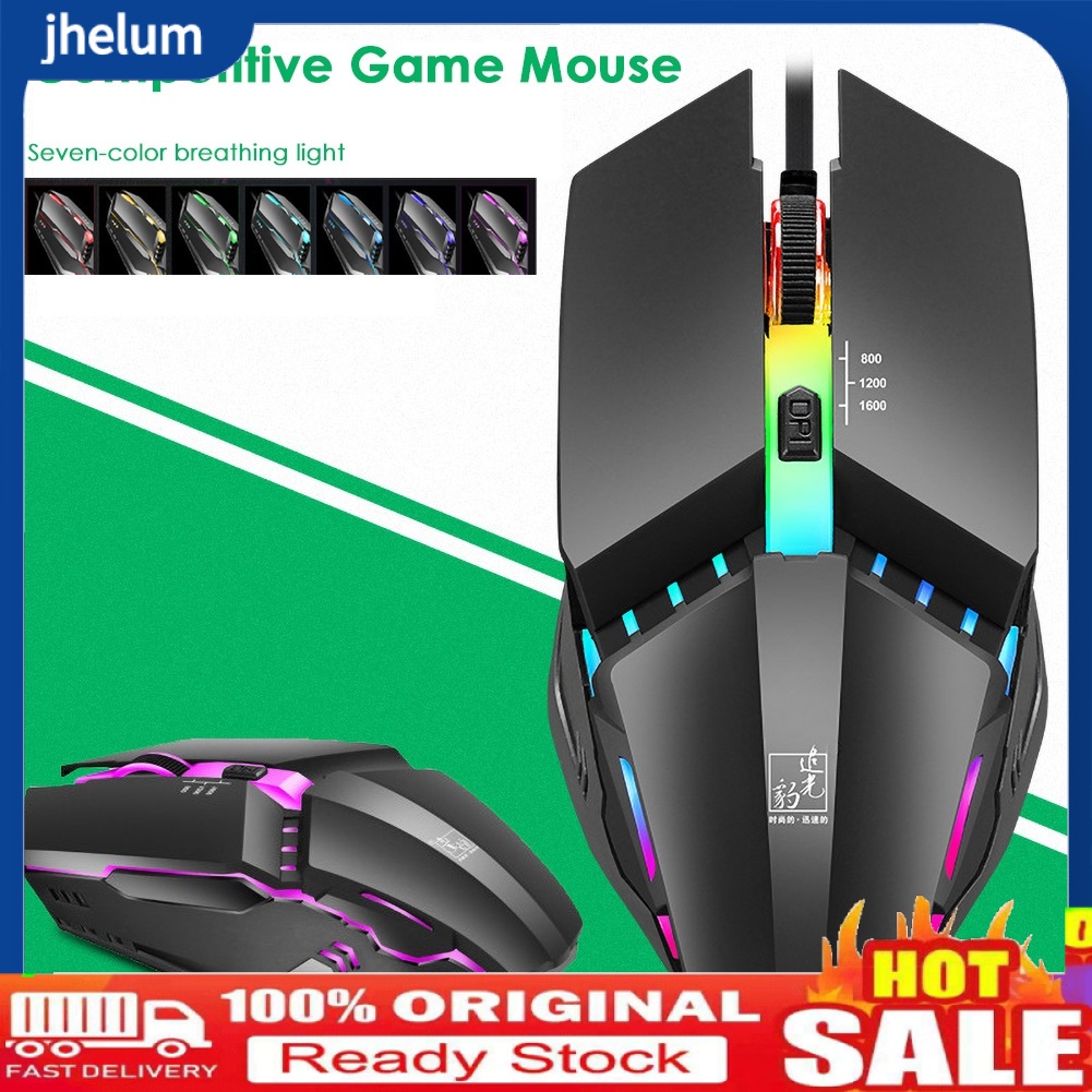 Chuột Chơi Game K3 Có Dây Và Đèn Nhiều Màu Tiện Lợi
