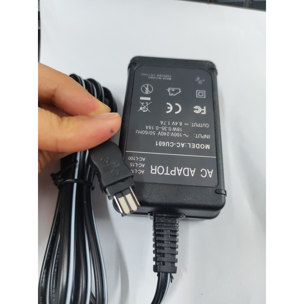 Sạc pin máy quay Sony 8.4V 1.5A 1.7A AC-L10 AC-L15 AC-L100 dailyphukien