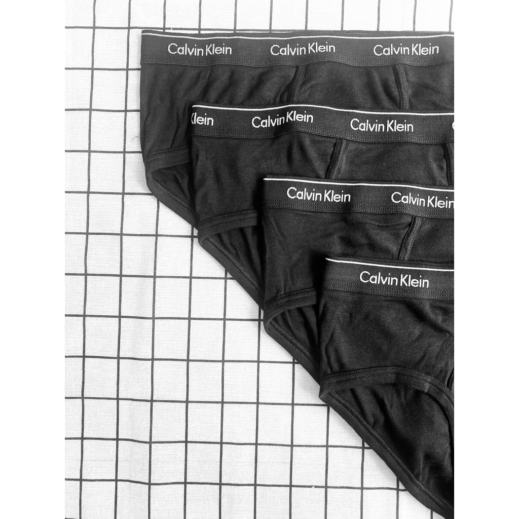 Săn Sale hãng Sét quần sịp Nam Calvin Klein 4 màu đen size M