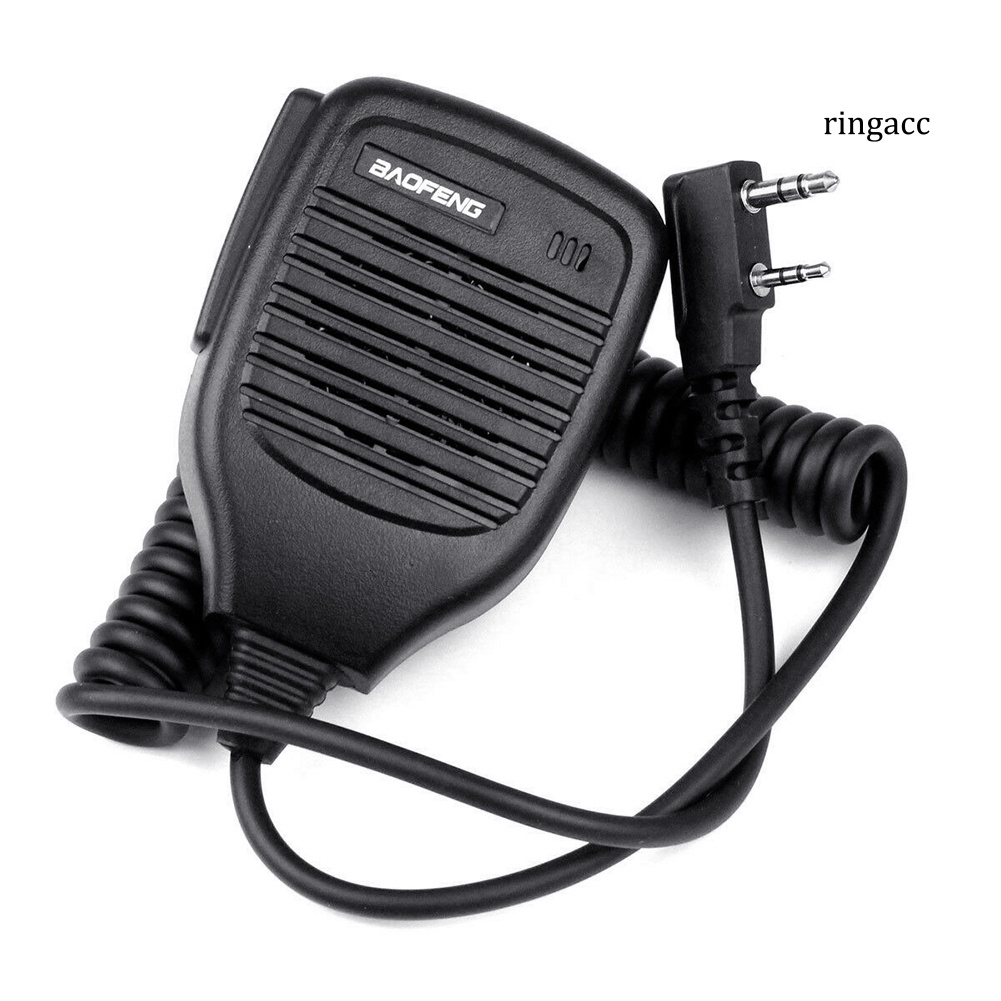 Micro cầm tay 2 pin cho máy bộ đàm Baofeng Retevis Kenwood TYT Wouxun