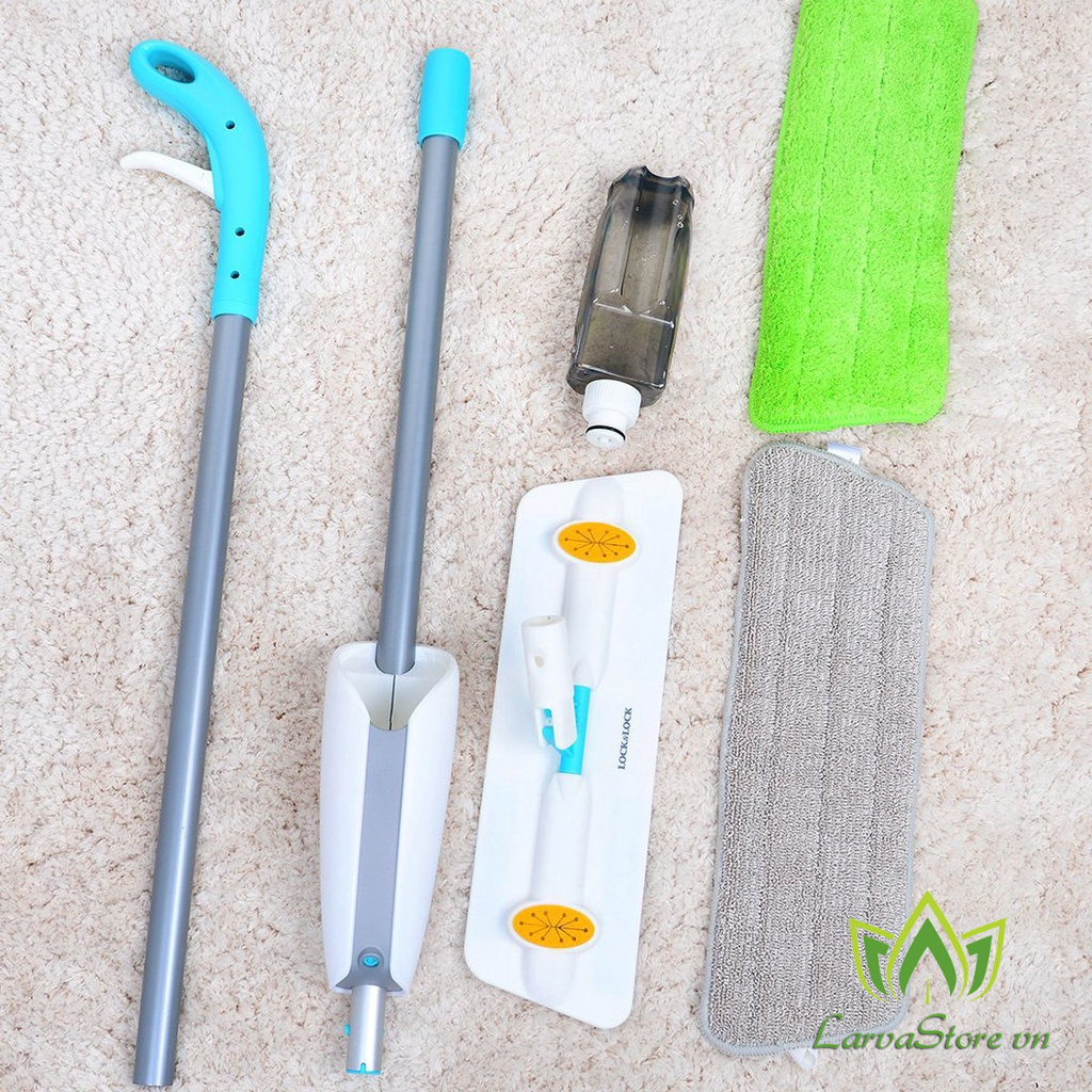 Cây Lau Nhà Lock&Lock Kèm Xịt Nước ETM461 - Hàng Chính Hãng