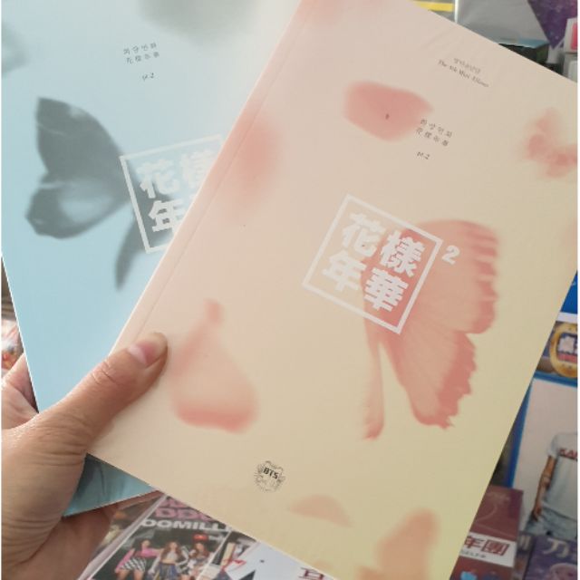 Có sẵn BTS Mini album HYYH hoa dạng liên hoa PT1 PT2