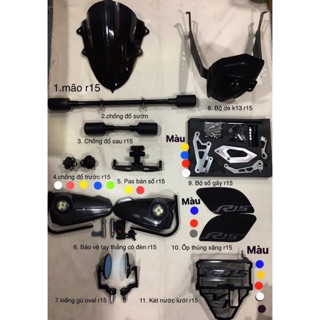 Phụ kiện đồ chơi xe R15