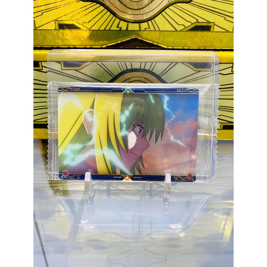 [ Dưa Hấu Yugioh ] Thẻ bài bánh xốp Fate Grand Order FGO Enkidu - Tặng bọc bài nhựa bảo quản