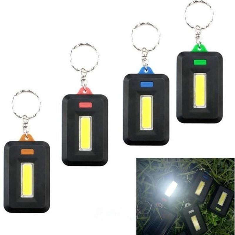 Móc Khóa Đèn LED COB Mini Tiện Dụng