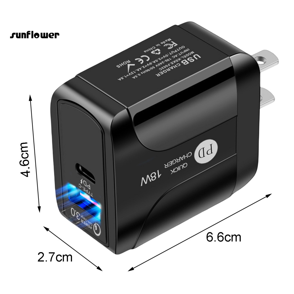 Củ sạc nhanh LENOVO PD18W Type-C cho điện thoại thông minh tiện dụng