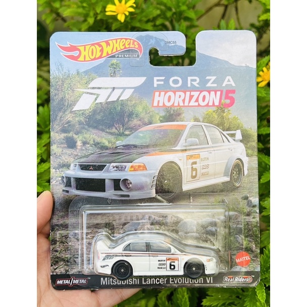 Hobby Store xe mô hình Hot Wheels Premium Forza Horizon 5 Mitsubishi Lancer Evolution VI