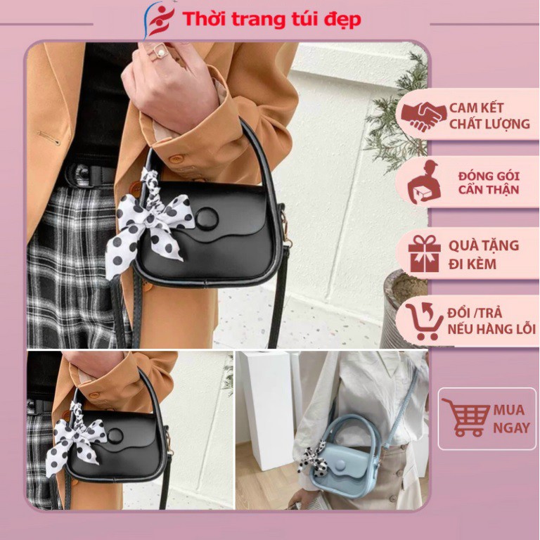 Túi Xách Nữ Thời Trang Sang Trọng Kèm Nơ_TDC070