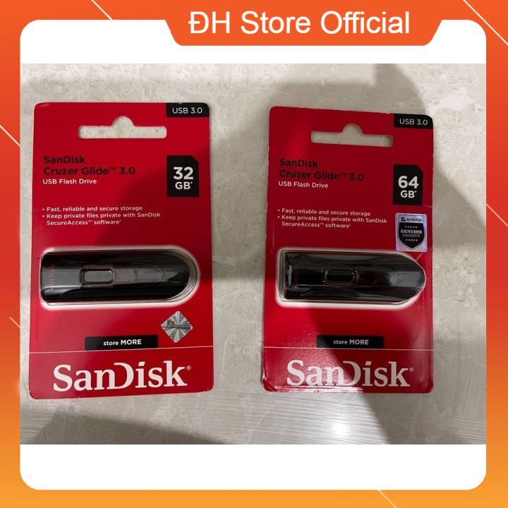 ❤️XẢ KHO ❤️USB Sandisk Cruzer Blade CZ50 8G-16G-32G-64G-128GB