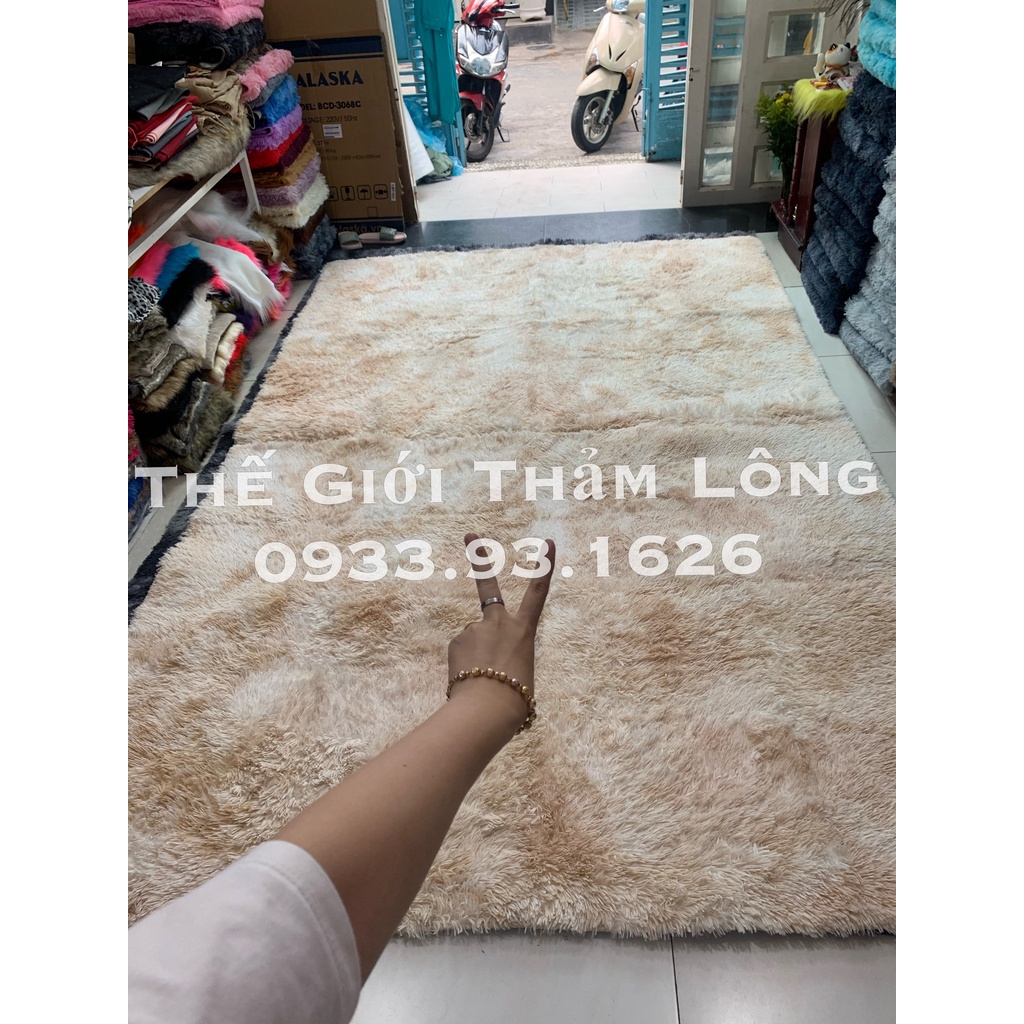 Thảm Lông Trải Sàn Size Đặc Biệt Theo Yêu Cầu [ inbox shop trước khi dặt hàng ]