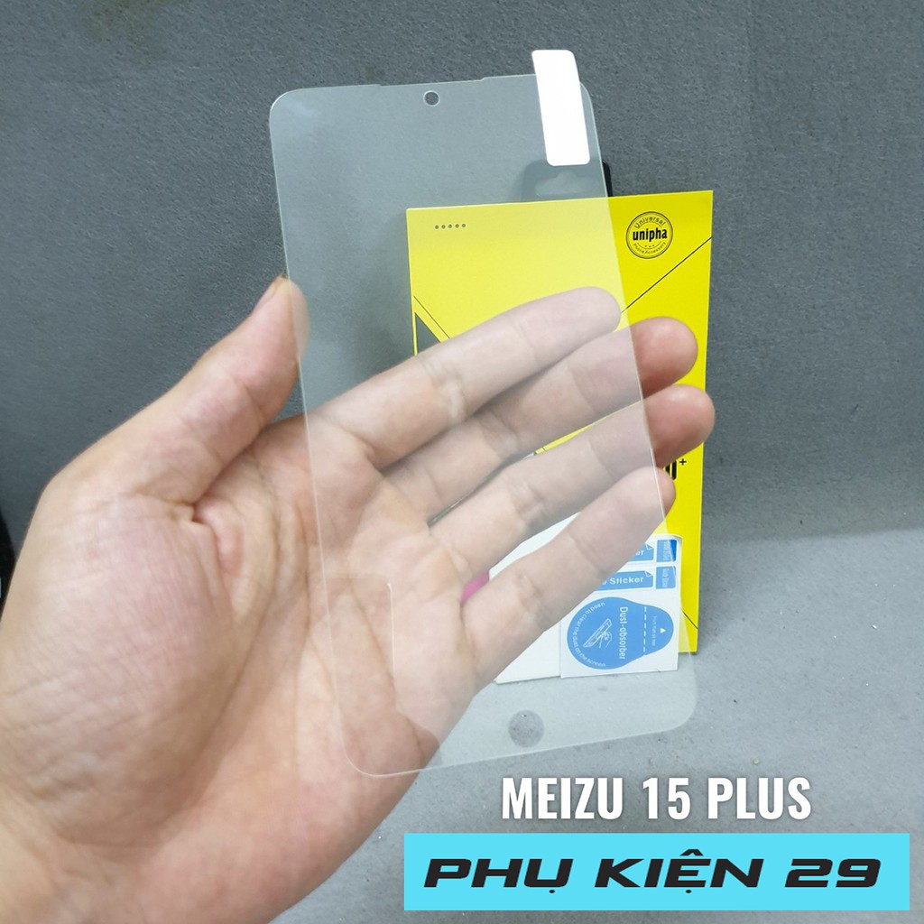 [Mã ELORDER5 giảm 10K đơn 20K] [Meizu 15 Plus] Kính cường lực Glass Pro+ 9H