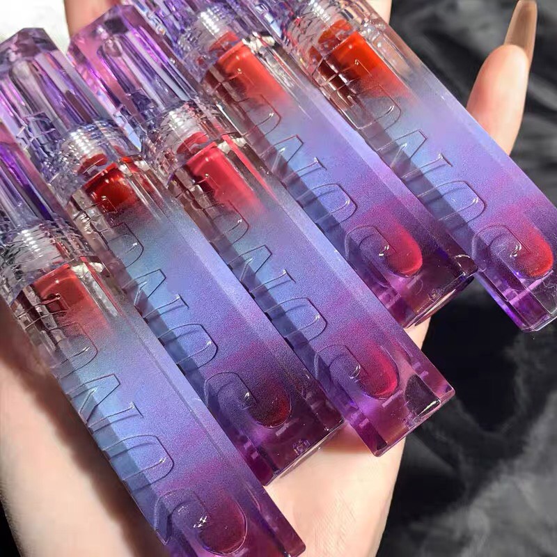 Son kem bóng HELLO STYLE mềm mượt trong veo Glazed Rippling Mirror Lip Glaze HELL02