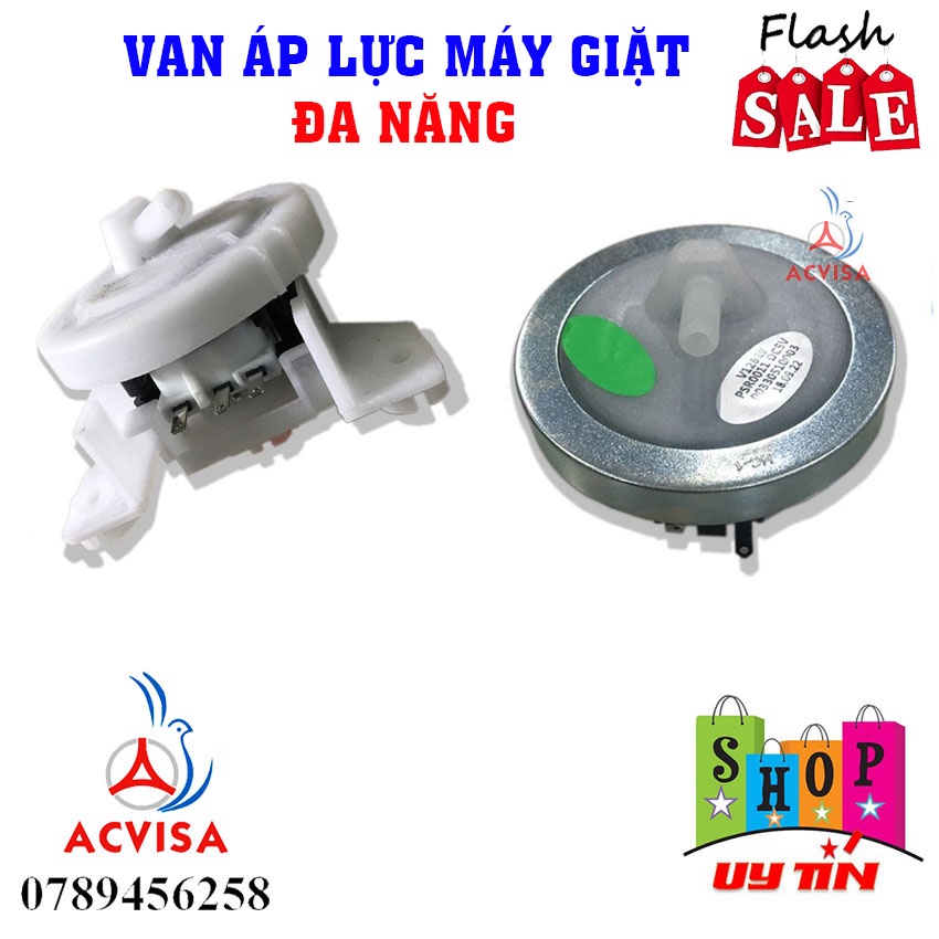 Phao máy giặt Đa năng [SIÊU RẺ] Cảm biến mực nước máy giặt Đa năng - Van áp lực máy giặt Đa Năng