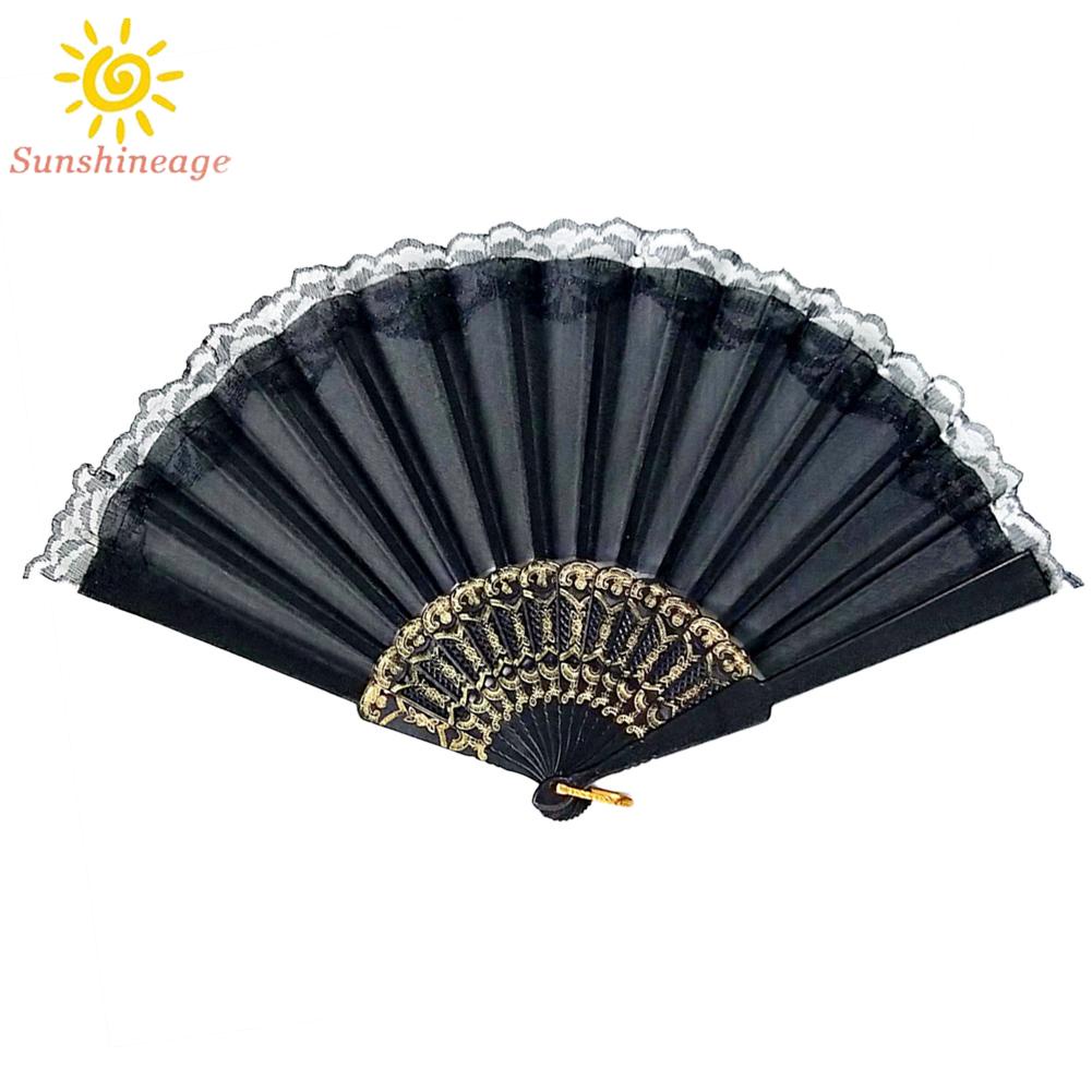 Quạt Xếp Bằng Nhựa Treo Tường Trang Trí Phong Cách Trung Hoa Cổ Điển