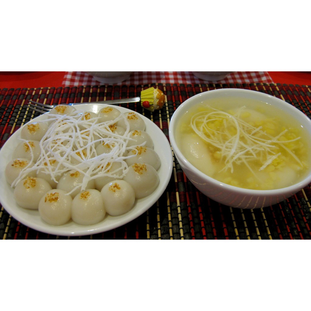 Set bột làm bánh trôi tiện lợi