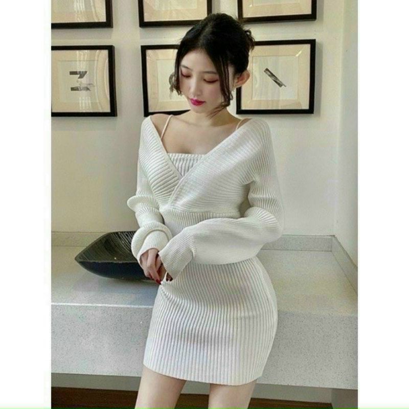 SÉT ÁO KHOÁC ĐẦM XINH LUNG LINH