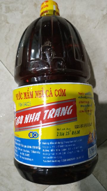 Nước mắm 584 nha trang (2 lít 25 độ đạm)