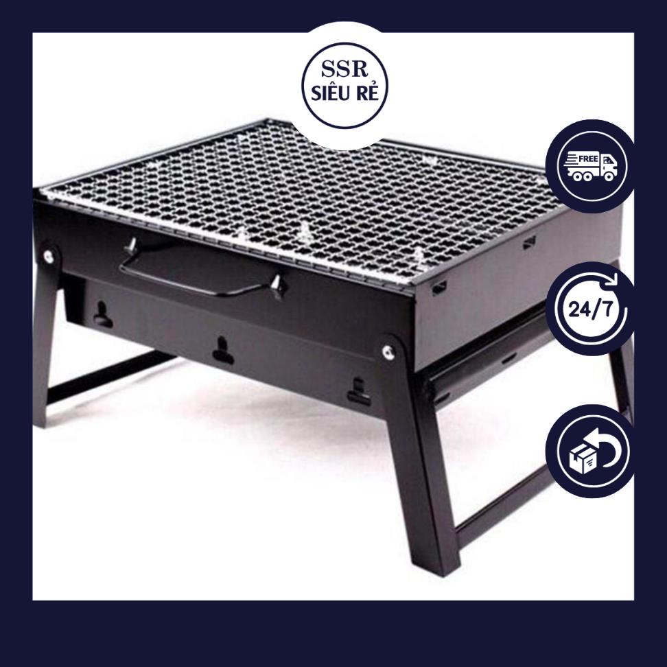 Bếp nướng ngoài trời cao cấp nhỏ gọn tiện ích, bếp nướng BBQ, Bếp Than Xếp Gọn Cao Cấp (PD120156)