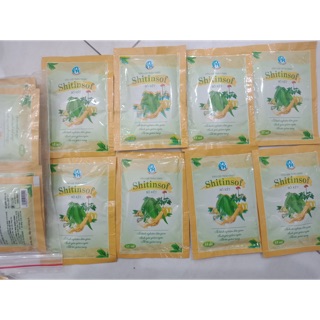 10 gói dầu gội thảo dược Shitinsof bồ kết- sạch gầu, giảm rụng tóc