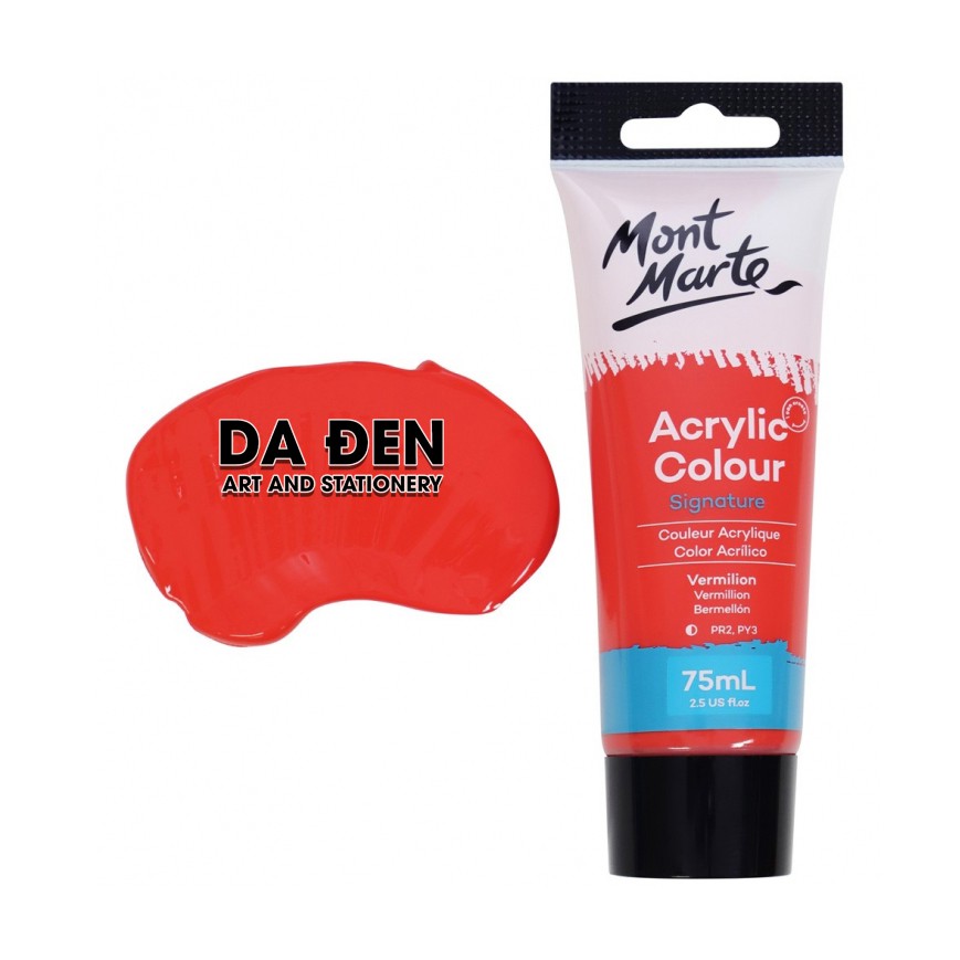 Màu Mont Marte Acrylic Colour 75ml (2.54oz) - Vermilion