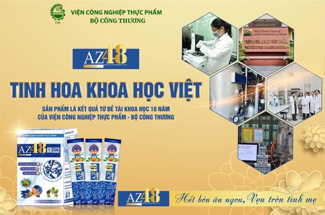 Men AZ48 hộp 20 gói cải thiện táo bón sau 48h- bé ăn ngon