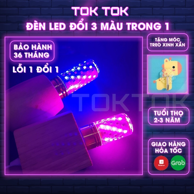 Đèn LED TikTok đổi màu 3 trong 1 đèn led nền tiktok, chụp ảnh quay tiktok đep cực chill bền xịn