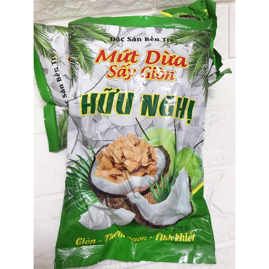 Dừa Sấy Giòn Hữu Nghị đặc sản Bến Tre Gói 275gr | BigBuy360 - bigbuy360.vn