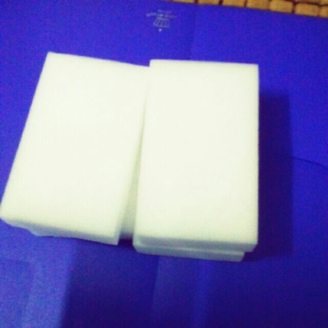 Mút xốp làm jelly cube slime