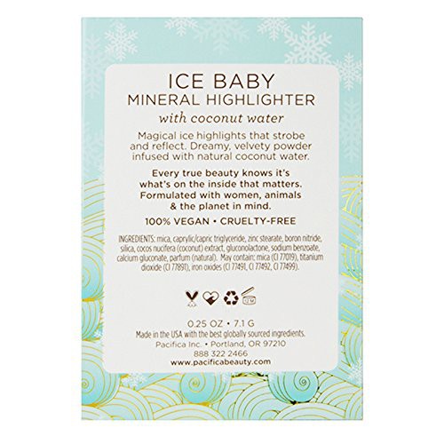Phấn bắt sáng thiên nhiên Pacifica ice baby mineral highlighter