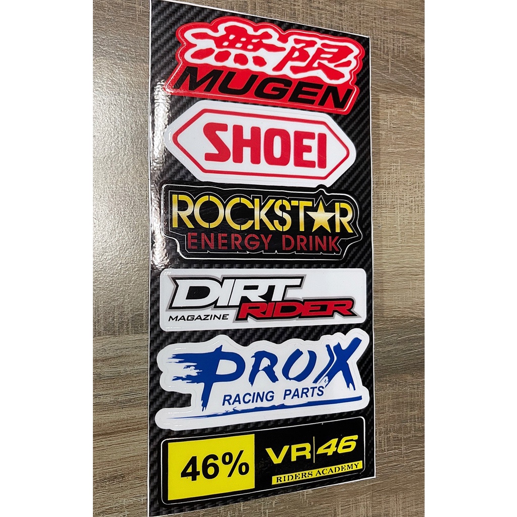 Decal - Tem Dán Xe, Nón Bảo Hiểm... Nhiều Mẫu Loại Tốt